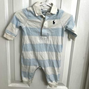 Ralph Lauren baby boy collared jumper - size 3 months